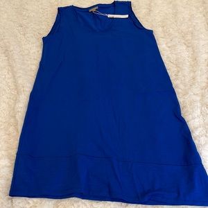 Lilla P Blue Sleeveless Dress